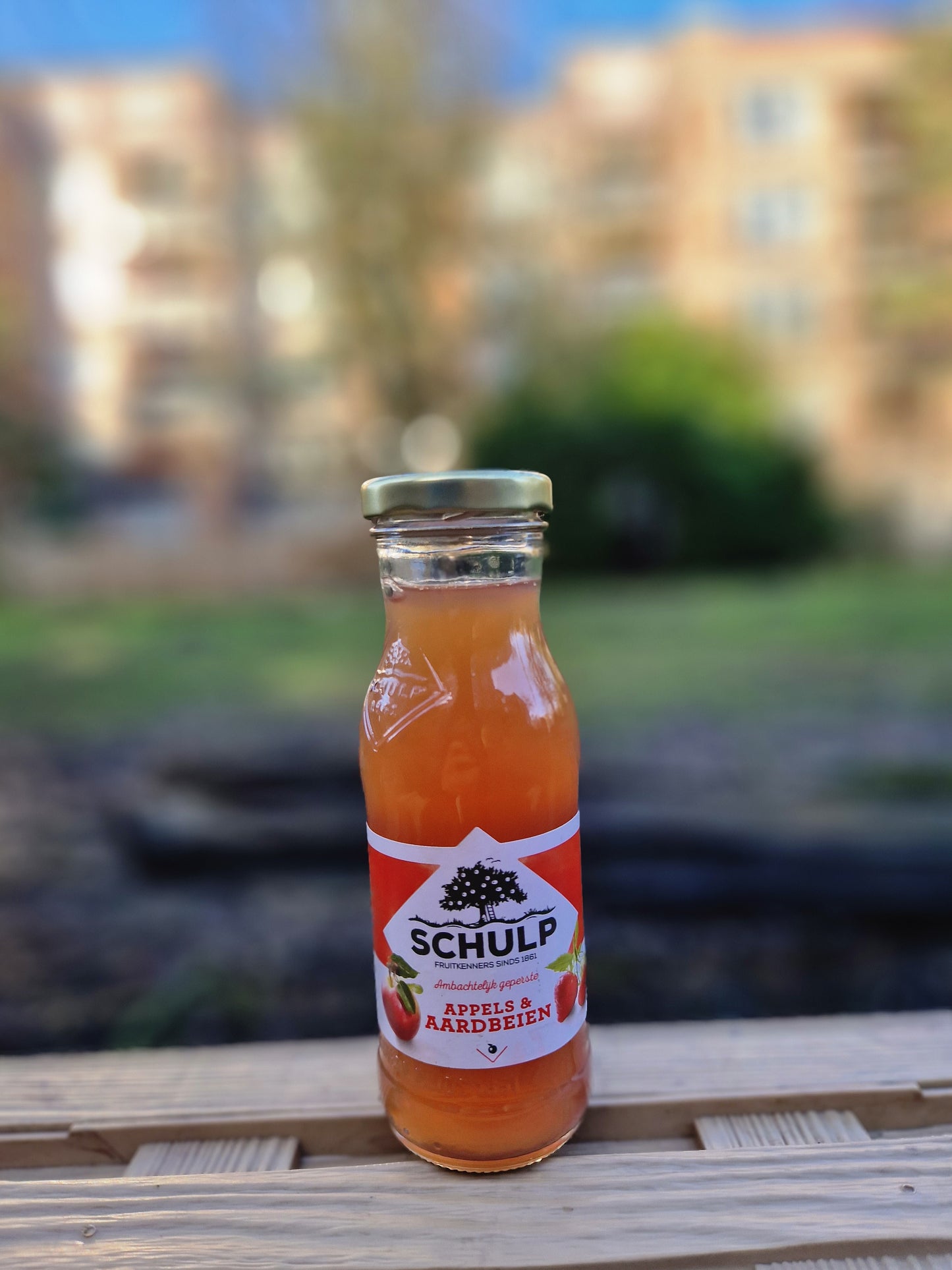 Schulp Appel/Aardbeisap